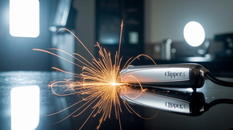 Hair Clipper Cleaning Brush Sparks Sleek Performance