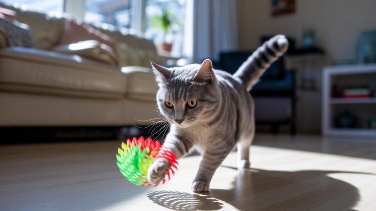 Spring Cat Toy: Spark Joyful Exercise & Play